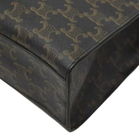 Celine Triomphe Black Leather - Picture 6 of 10